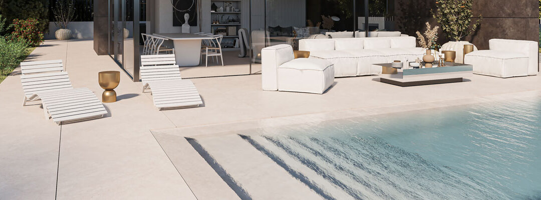Gres porcelánico para piscinas: innovación y sostenibilidad